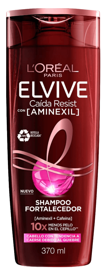 loreal paris elvive caída resist aminexil Shampoo packshot Centroamerica